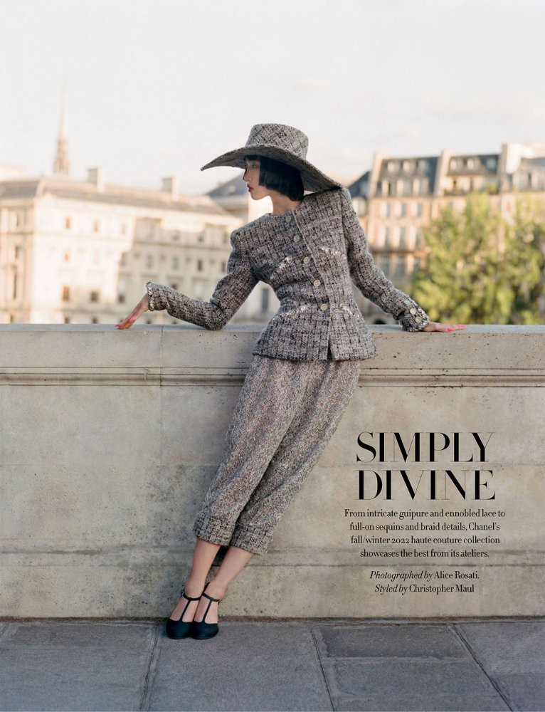 Yu Jin Sim featured in Simply Divine, December 2022