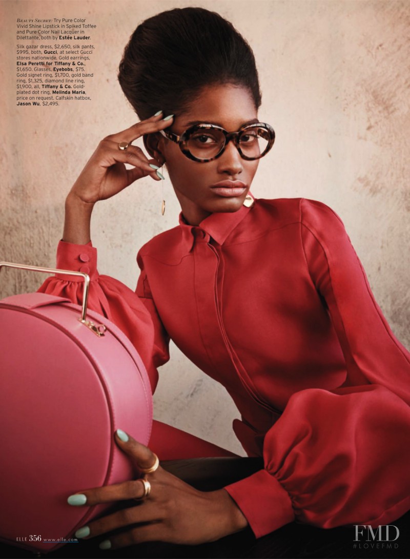 Melodie Monrose featured in Retro Fitted, April 2013