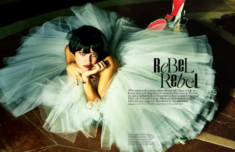 Mathilda Gvarliani featured in Rebel Rebel, December 2022