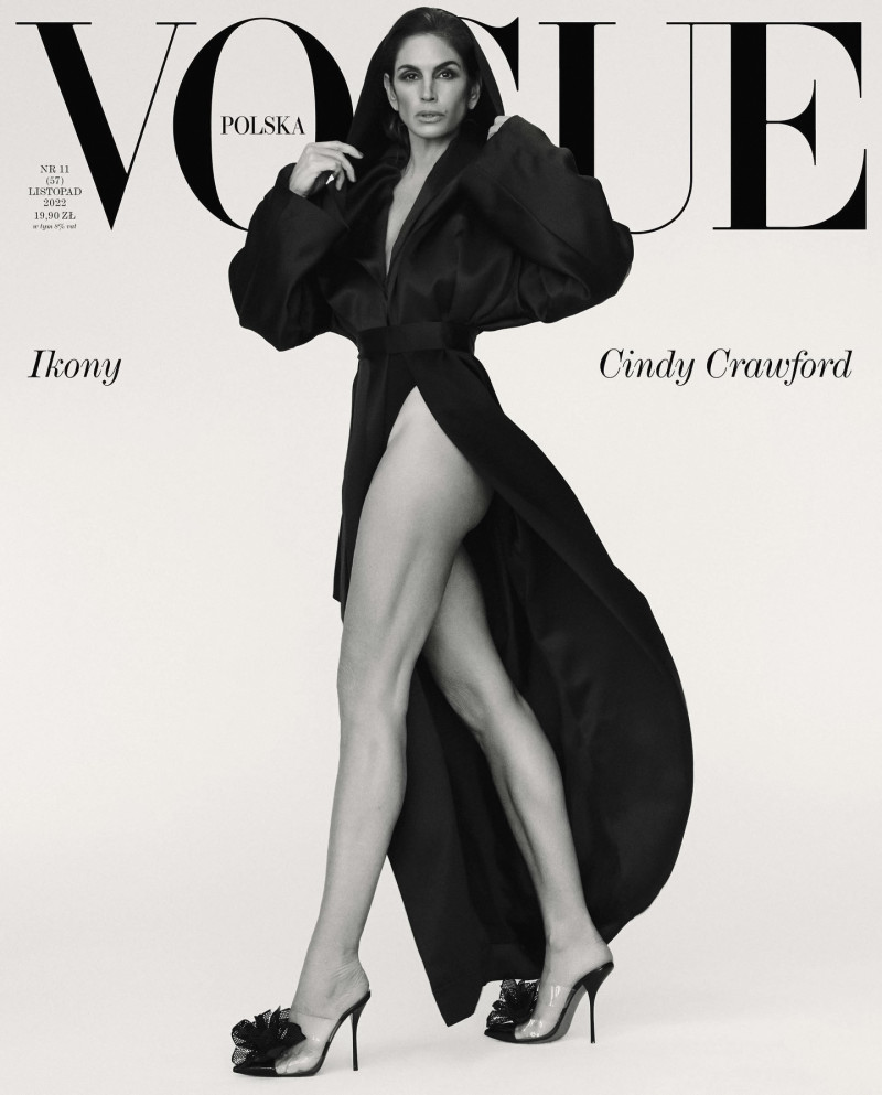 Cindy Crawford featured in Ikony, November 2022