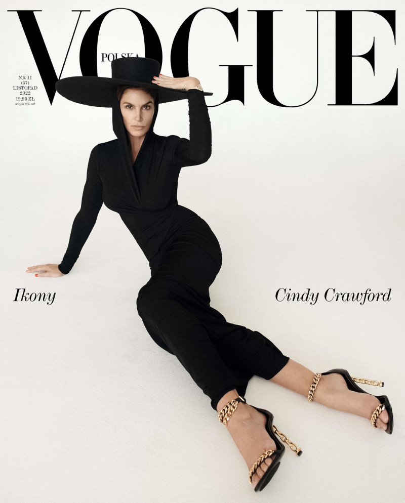 Cindy Crawford featured in Ikony, November 2022