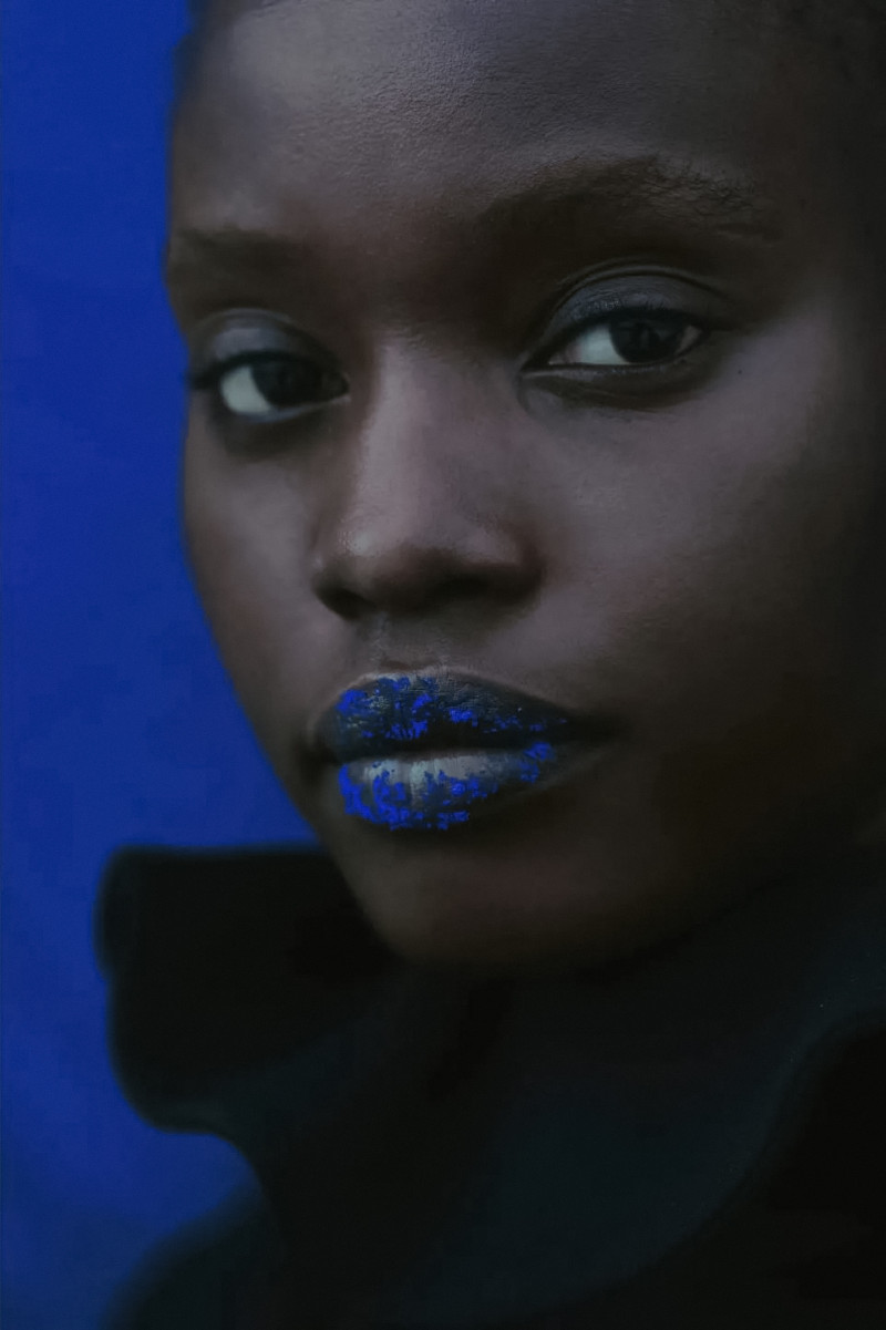 Achan Biong featured in La Periode Bleue, November 2022