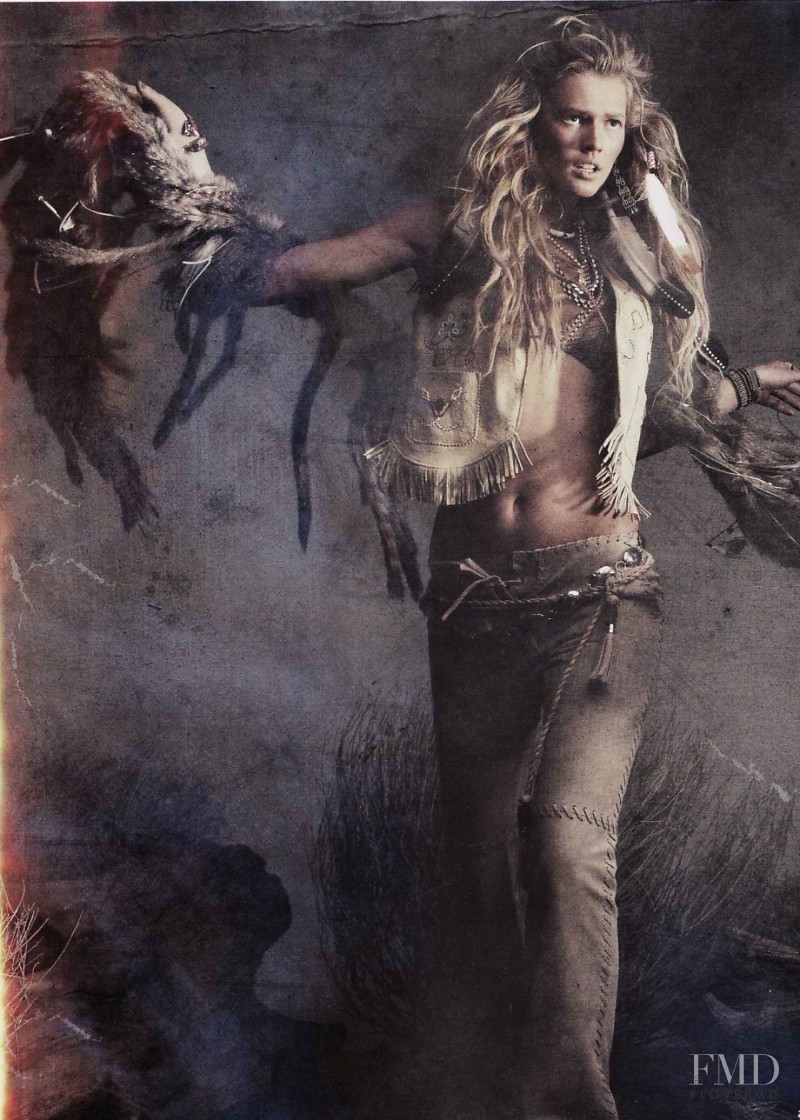 Toni Garrn featured in Reserva India, April 2011