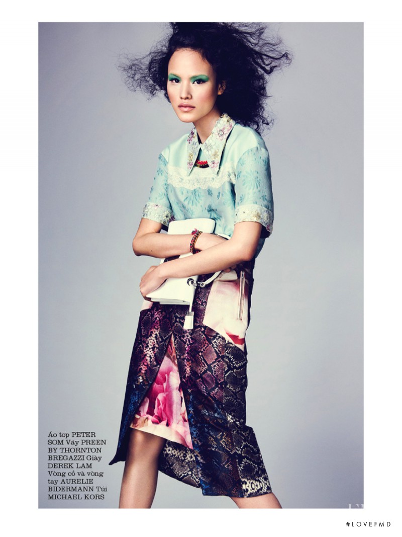 Lan Tuyet featured in Giâo Mo My, April 2013