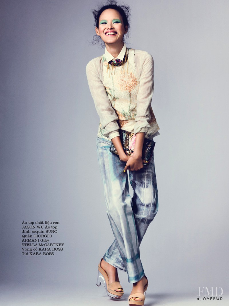 Lan Tuyet featured in Giâo Mo My, April 2013