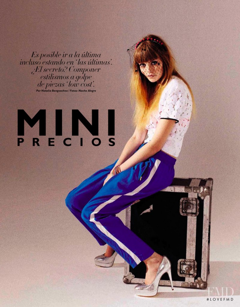 Julie Rode featured in Mini Precios, March 2013
