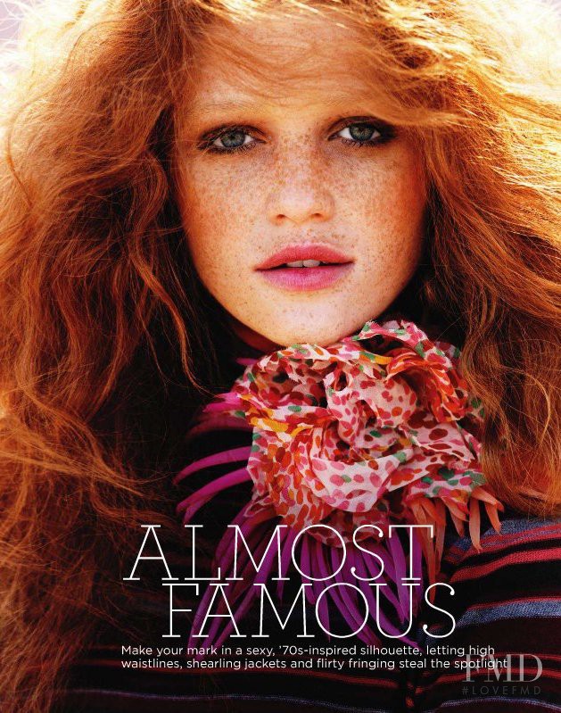 Cintia Dicker featured in Almost Famous, April 2011