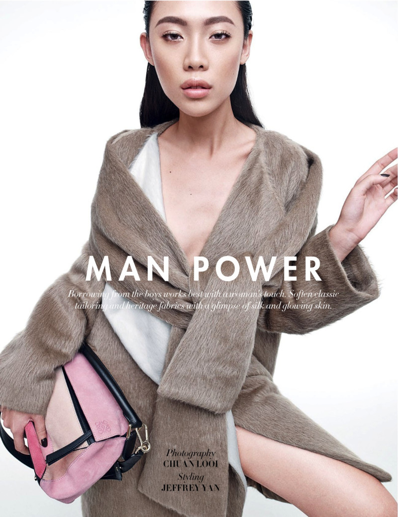 Shir Chong featured in Man Power, November 2015