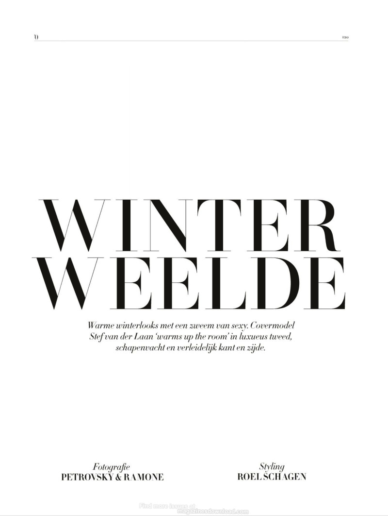 Winter Weelde, January 2016