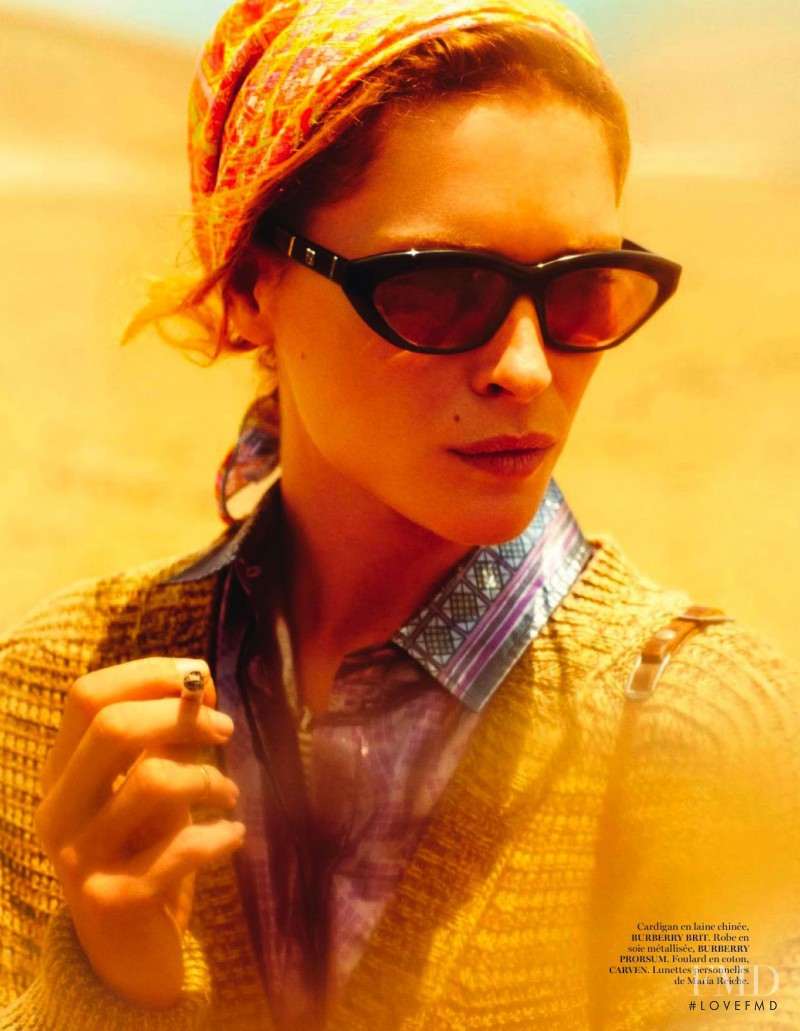 Erin Wasson featured in Les Lignes De Nazca, April 2013