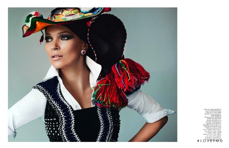 Kate Moss featured in L\'Etoile De Lima, April 2013