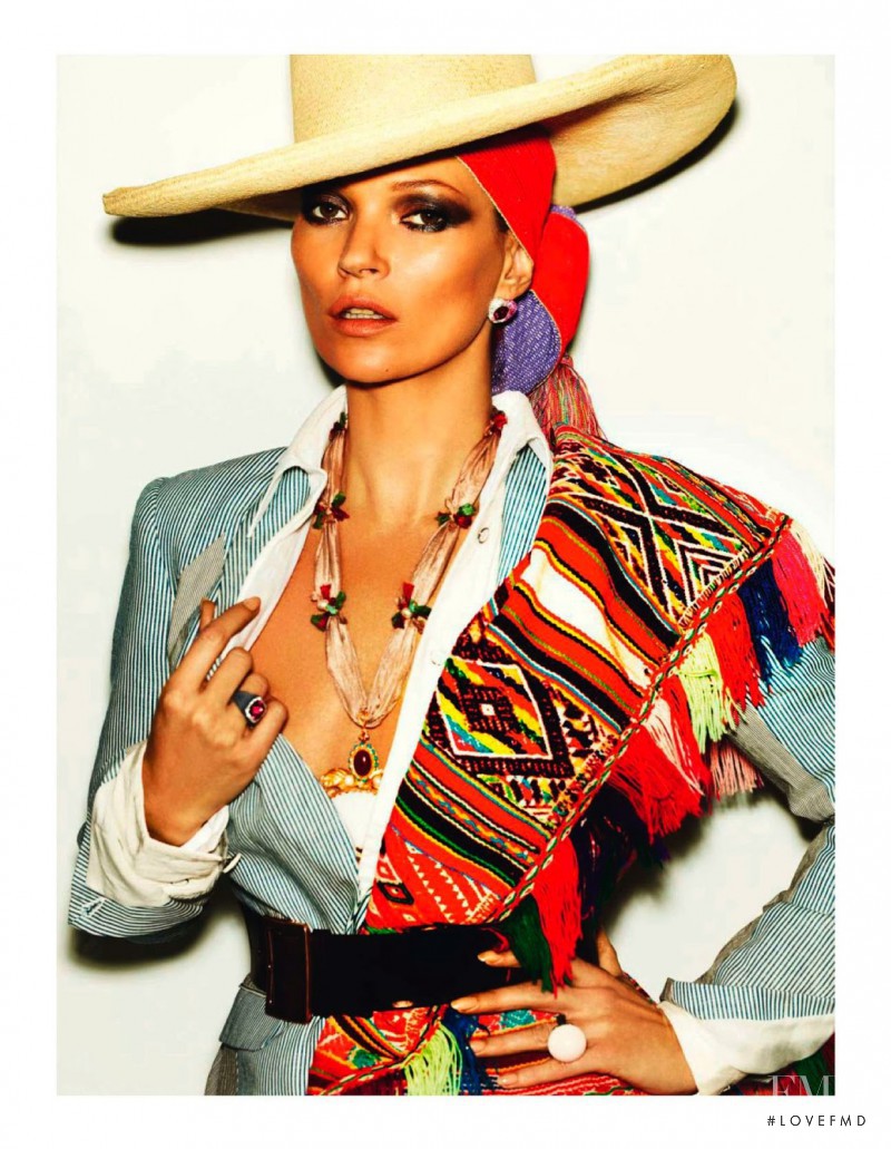 Kate Moss featured in L\'Etoile De Lima, April 2013