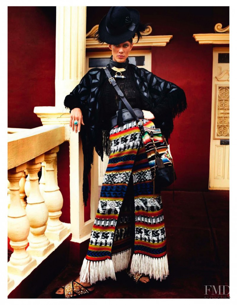 Aymeline Valade featured in Inca, April 2013