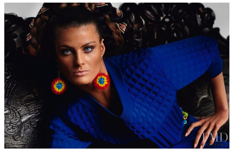 Isabeli Fontana featured in Inca, April 2013