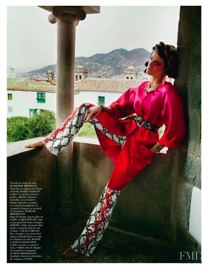 Isabeli Fontana featured in Inca, April 2013