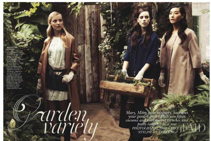 Cate Chant featured in Garden Variety, April 2013
