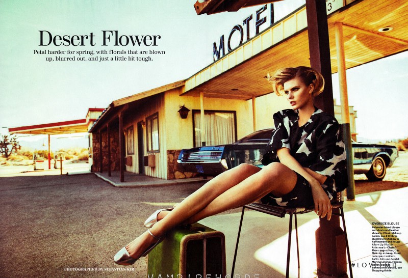 Maryna Linchuk featured in Desert Flower, April 2013
