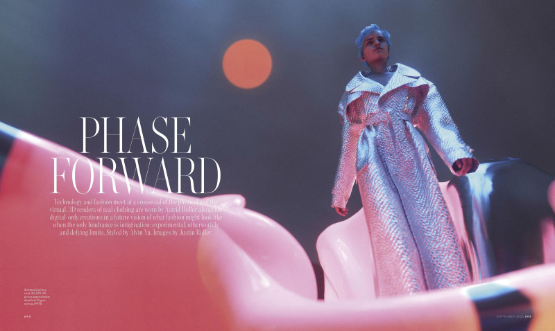 Astrid Holler featured in Phase Forward, September 2022