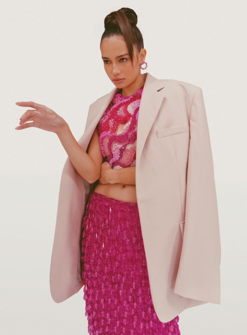 Kelsey Merritt featured in Greener With Pink, September 2022