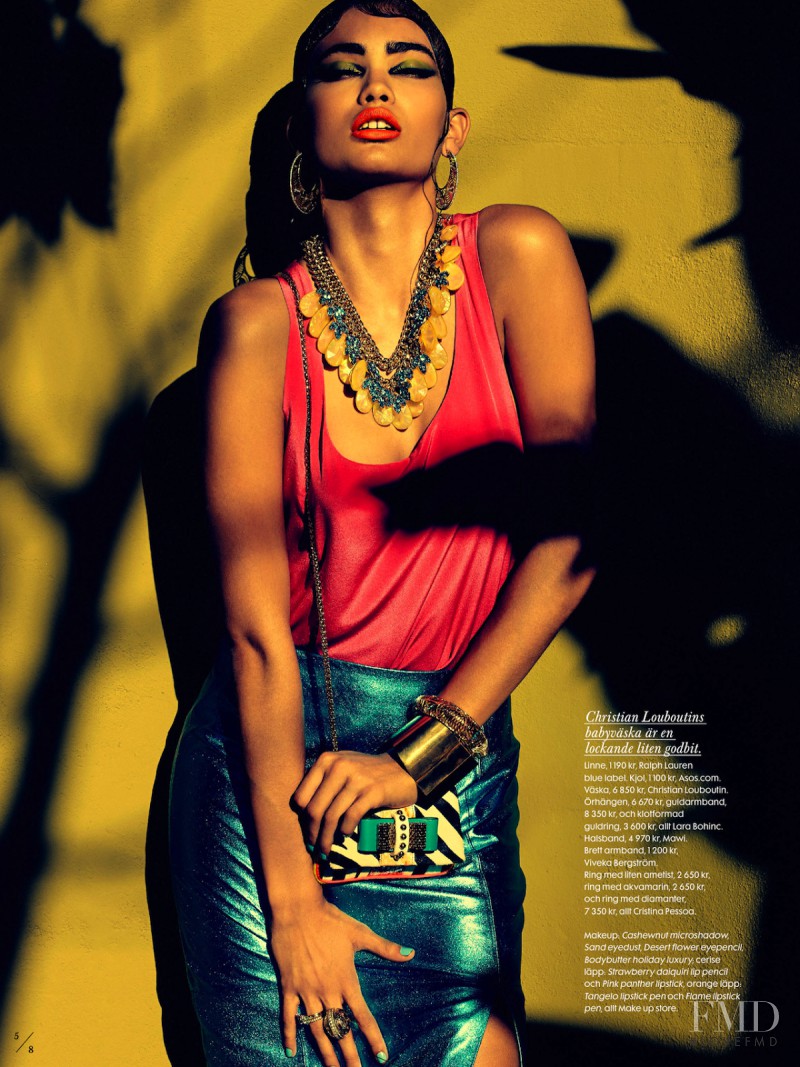 Kelly Gale featured in Detaljdekadens, April 2013