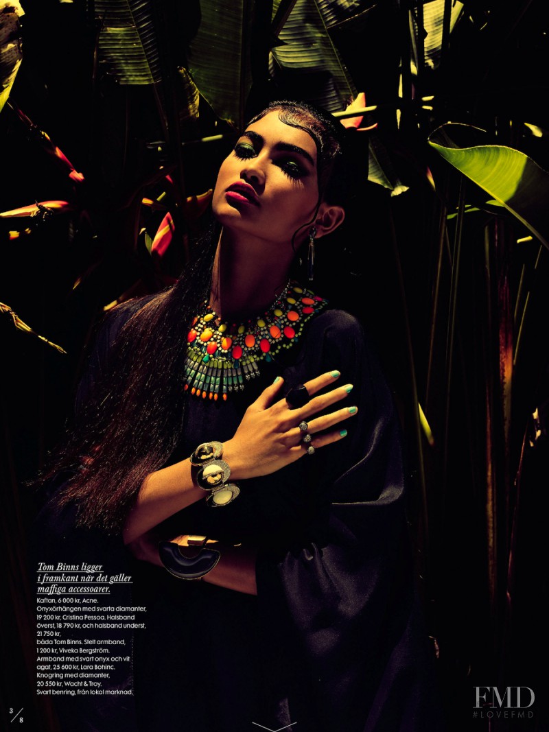 Kelly Gale featured in Detaljdekadens, April 2013