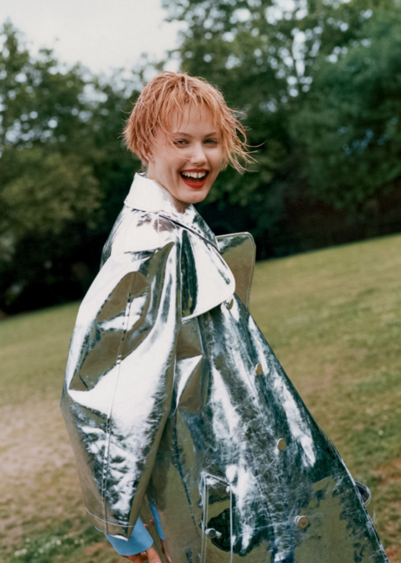 Lindsey Wixson featured in Seeing Red, September 2022