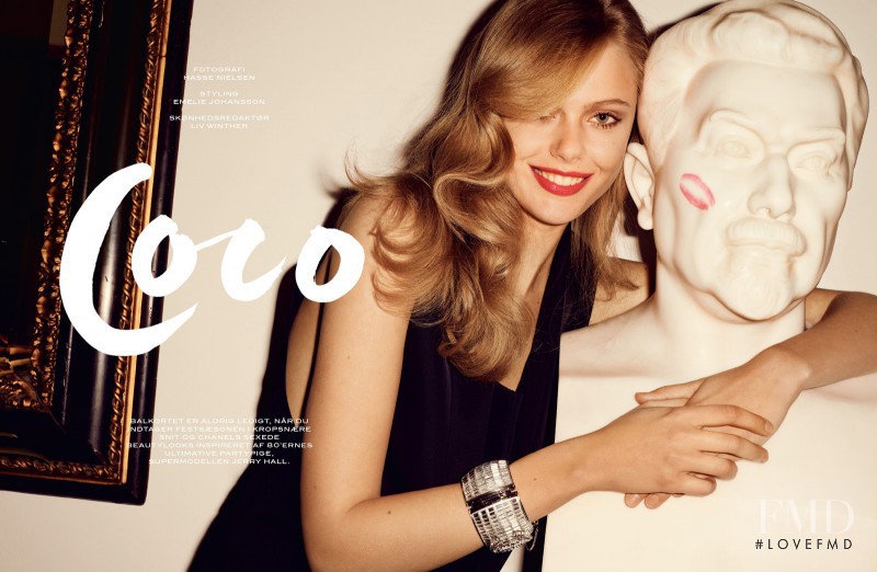 Frida Gustavsson featured in Coco, April 2013