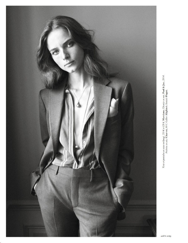 Anna de Rijk featured in La Vie De Château, August 2019