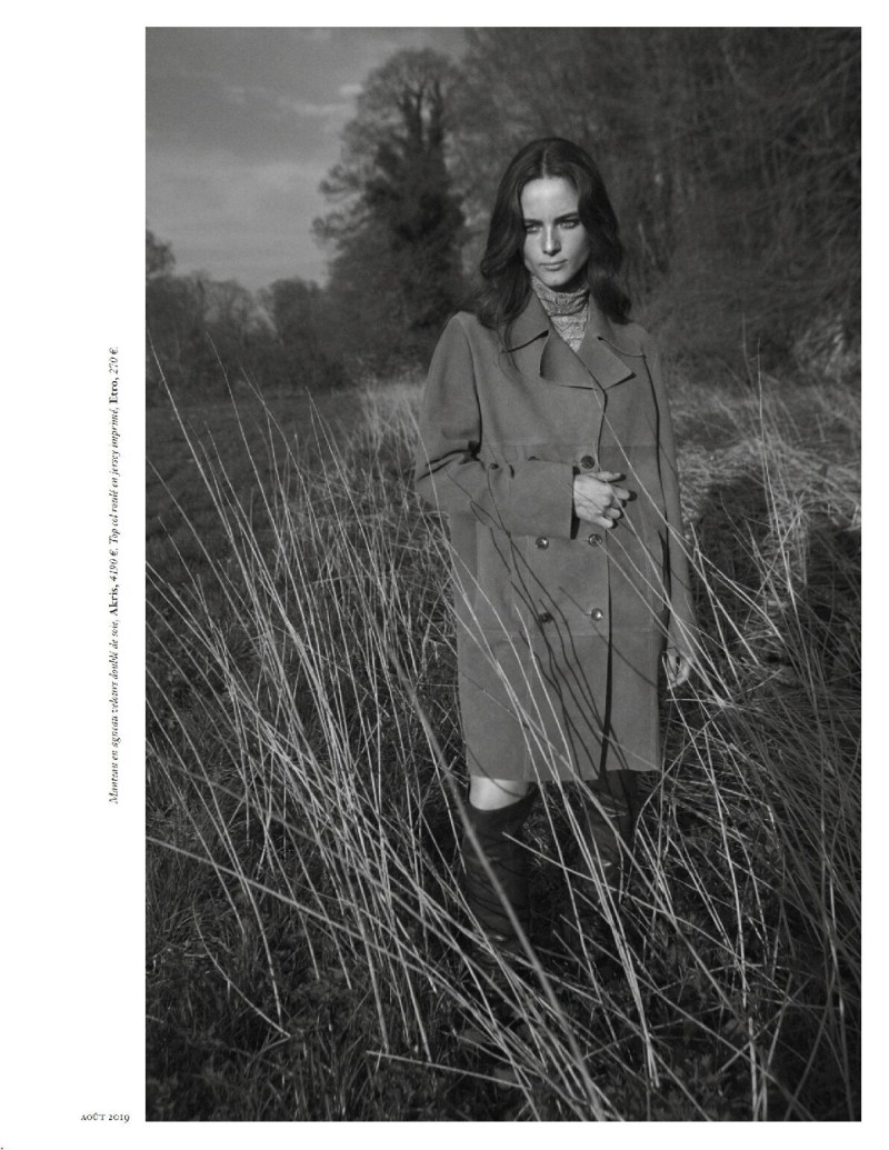 Anna de Rijk featured in La Vie De Château, August 2019