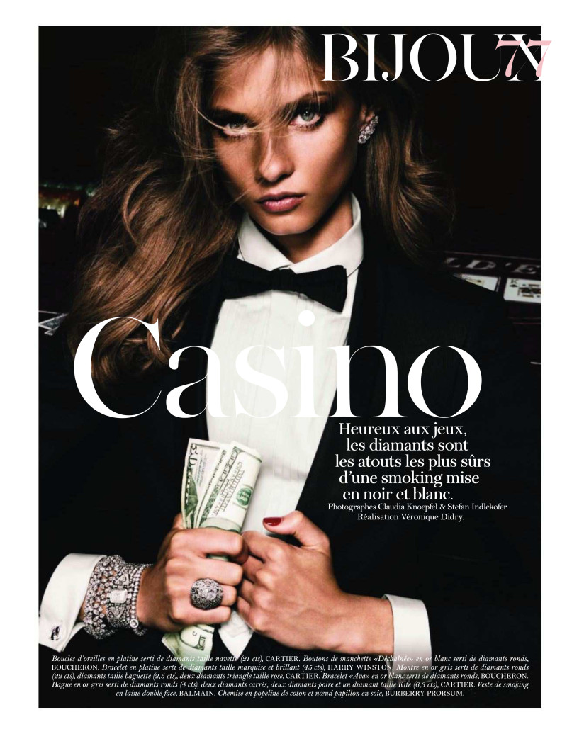 Anna Selezneva featured in Casino, May 2011