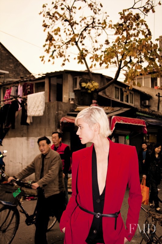 Delfine Bafort featured in Shanghai Express, March 2011