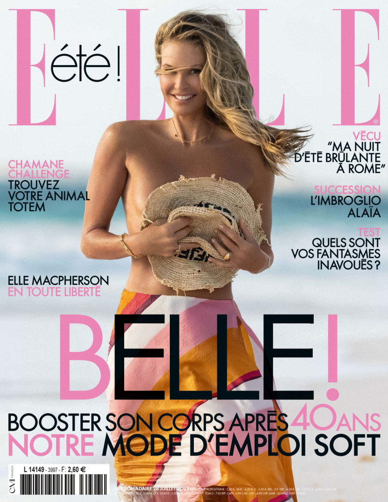 Elle Macpherson featured in C\'est Tout Elle!, July 2022