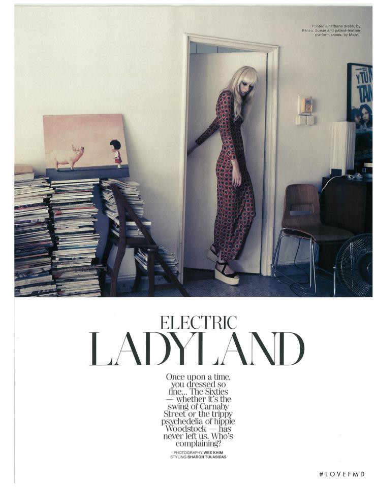 Quinta Witzel featured in Electric Ladyland, September 2012