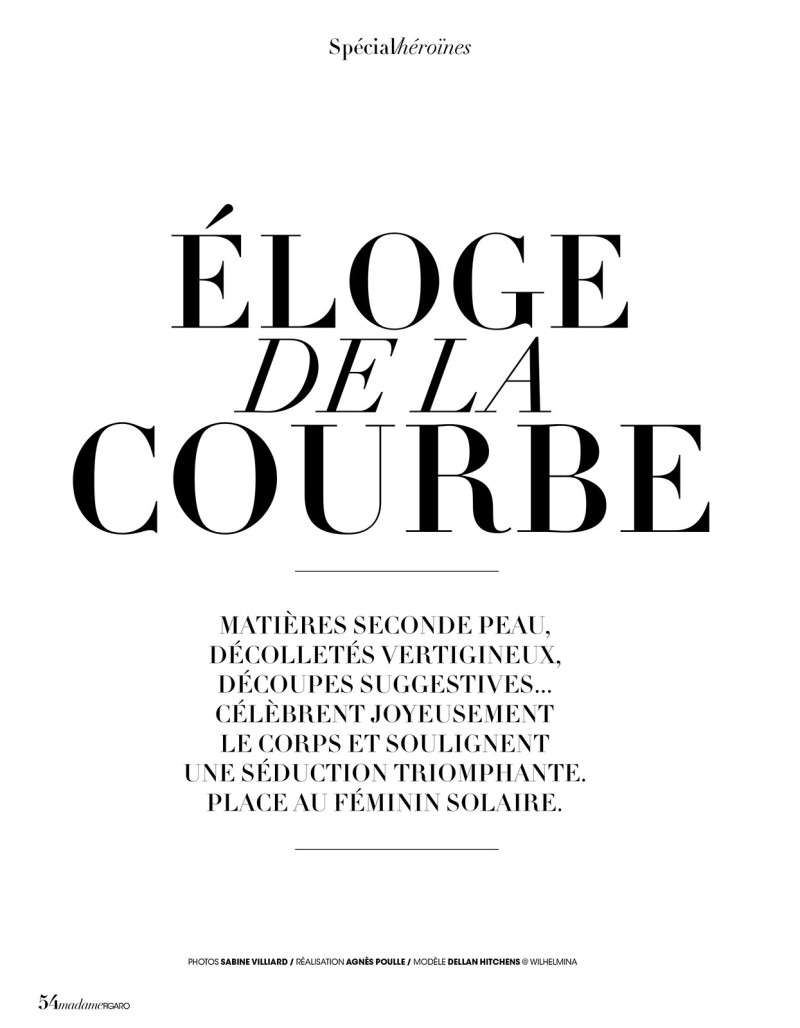Éloge De La Courbe, July 2022