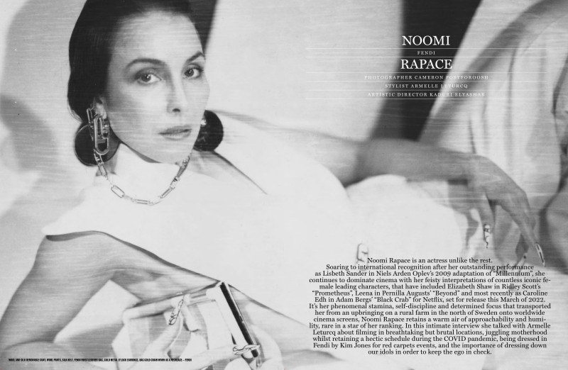 Noomi Rapace, March 2022