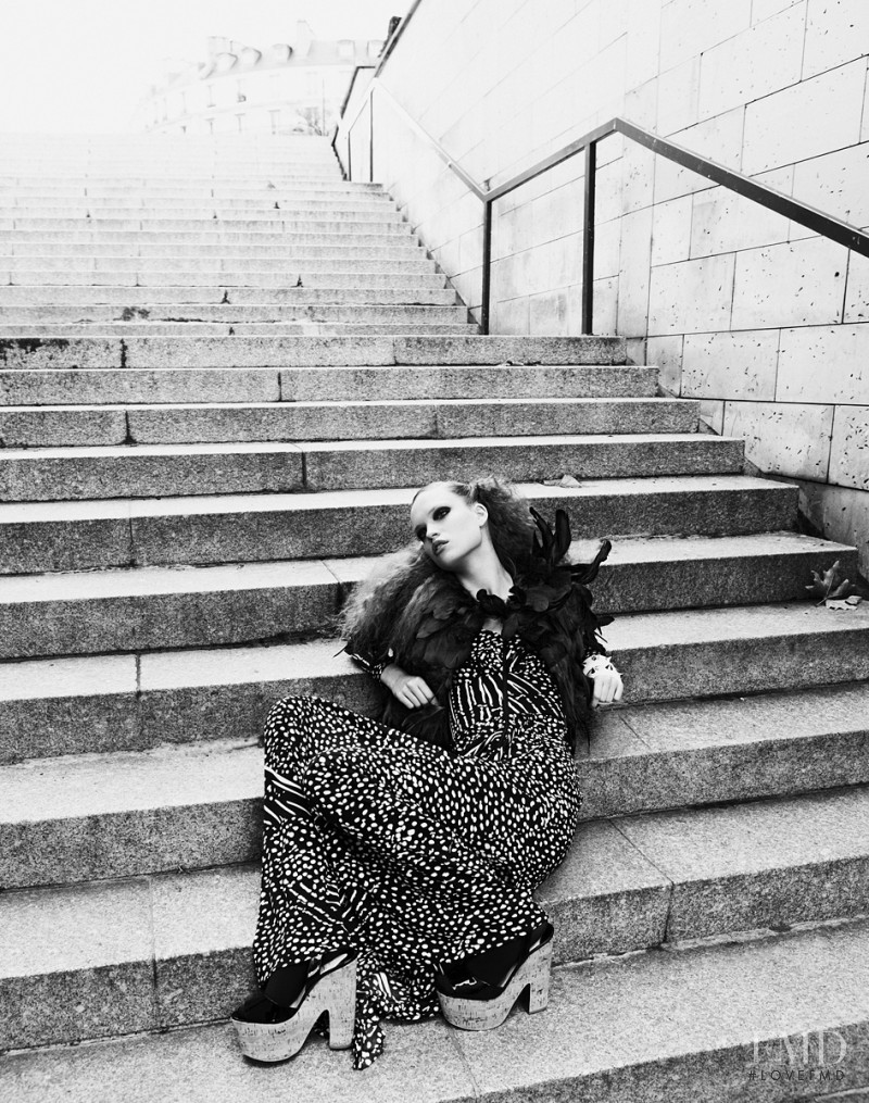 Luisa Bianchin featured in Jet Set Pariisiin, March 2011