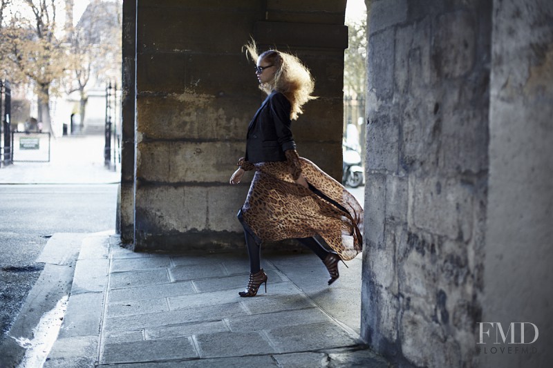 Luisa Bianchin featured in Jet Set Pariisiin, March 2011