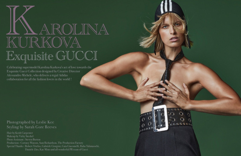 Karolina Kurkova featured in Karolina Kurkova Exquisite Gucci, November 2022