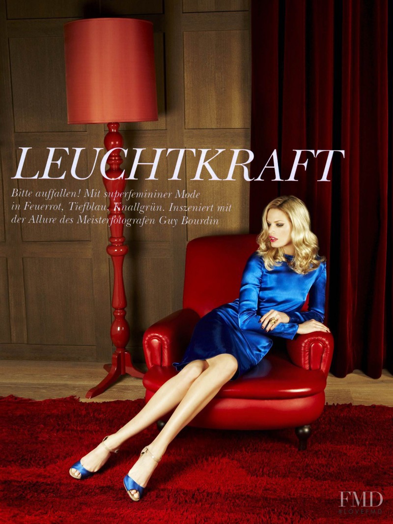 Vicky Andren featured in Leuchtkraft, March 2011