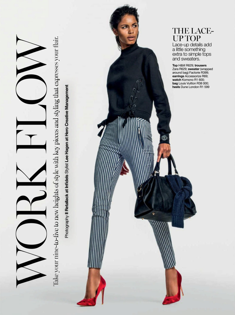 Daiane Sodré featured in Work Flow, May 2017