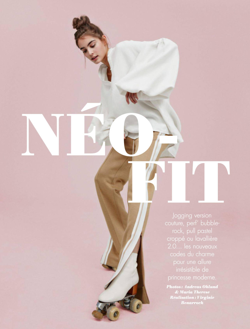 Romy Schönberger featured in Neo-Fit, March 2016