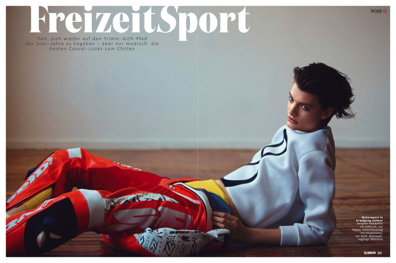 Paula Bertolini featured in Freizeitsport, November 2015