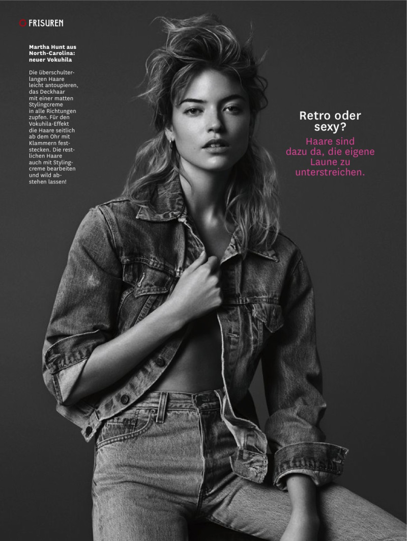 Martha Hunt featured in Generation Style, November 2015