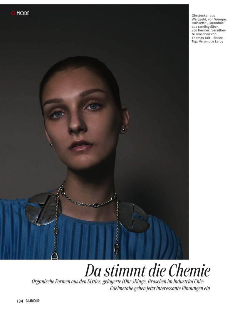 Weronika Banka featured in Da stimmt die Chemie, November 2015