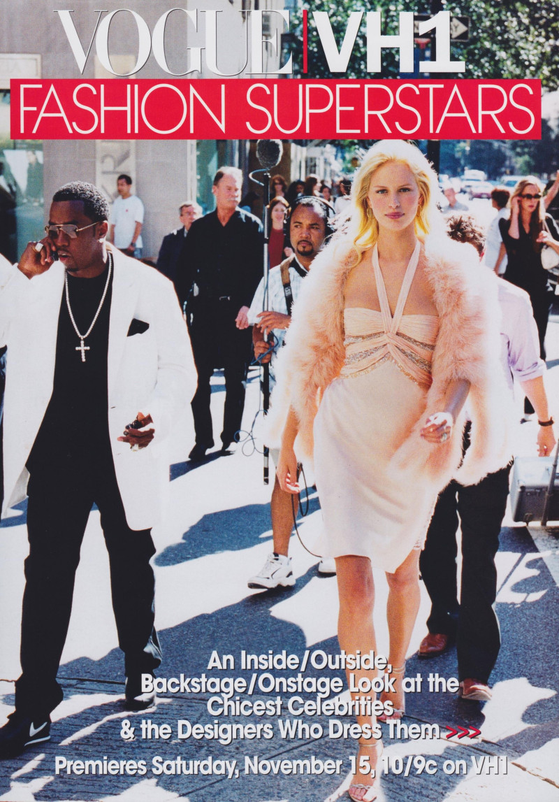 Karolina Kurkova featured in Vogue/VH1 Fashion Superstars: A Date with Diddy, November 2003