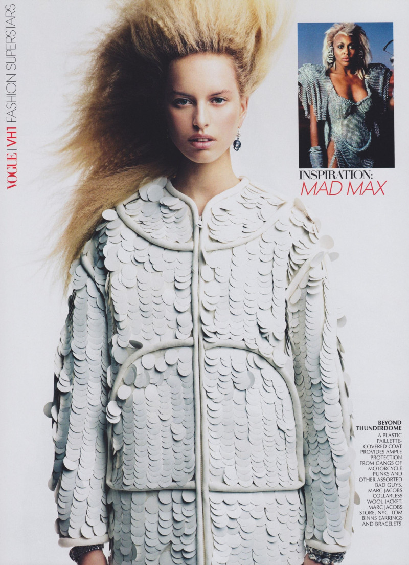 Karolina Kurkova featured in Vogue/VH1 Fashion Superstars: Kick-*** Style, November 2003