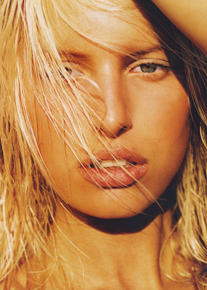 Karolina Kurkova featured in Packing for Paradise, December 2003