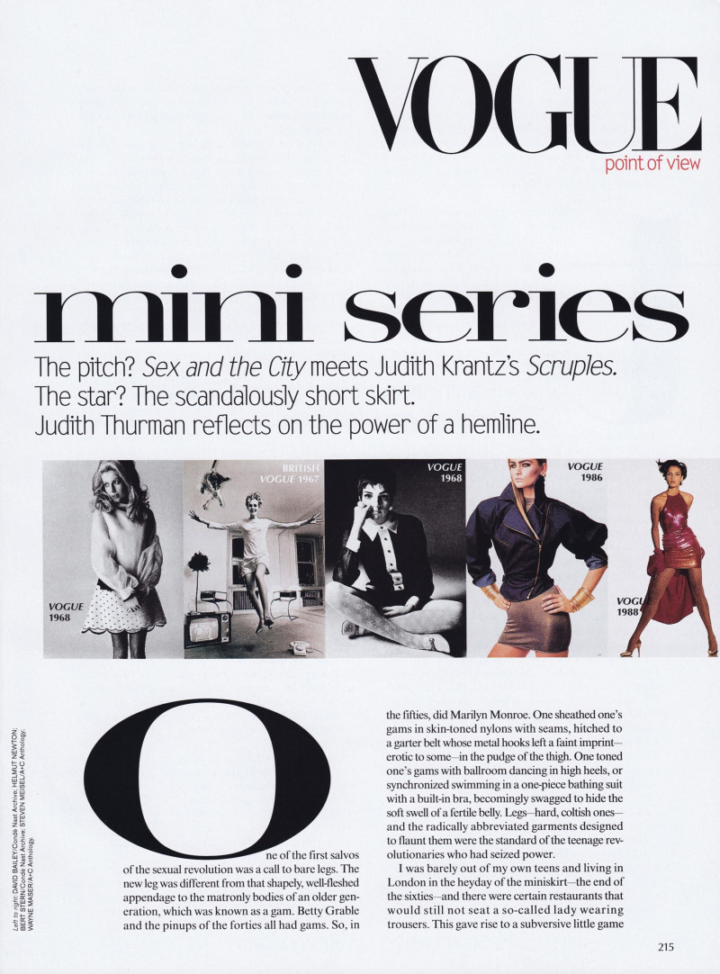 Mini Series, February 2001