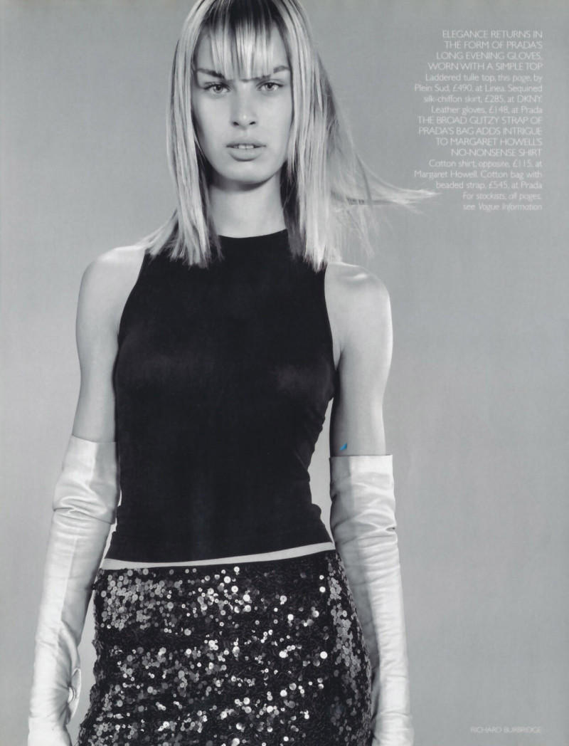 Karolina Kurkova featured in Night Shift, May 2001