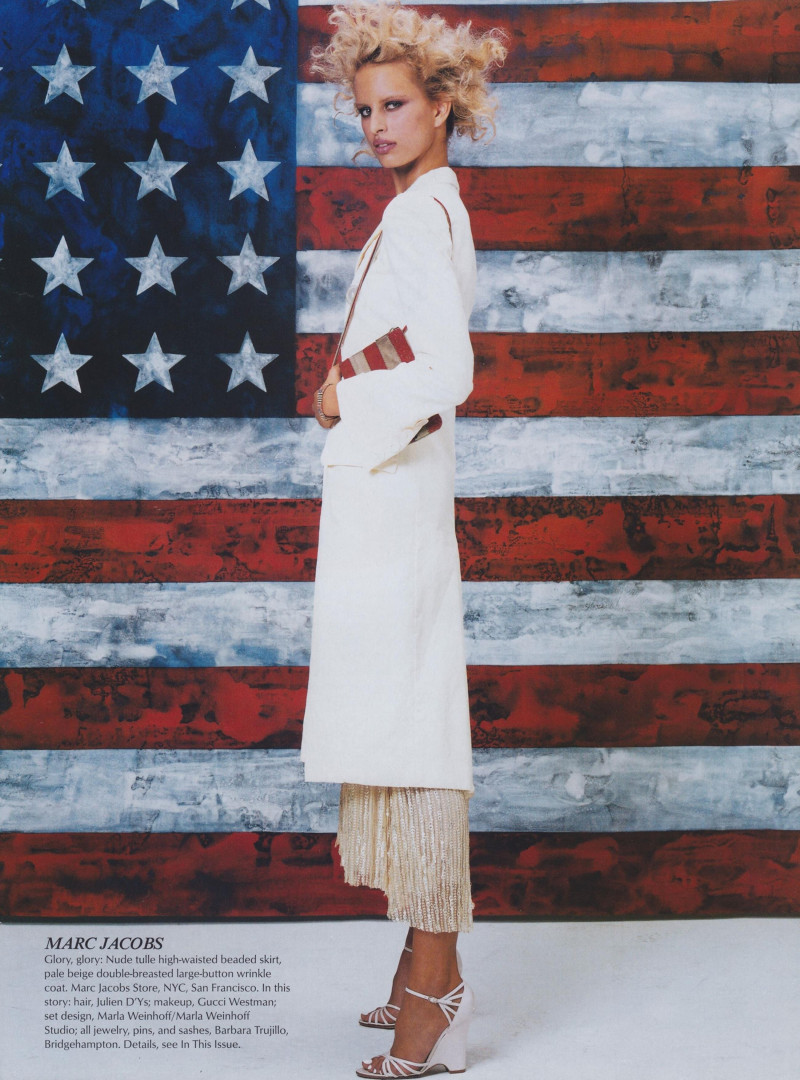 Karolina Kurkova featured in Amazing Grace, November 2001